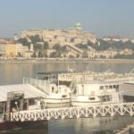 The view of Buda across the river from Buda