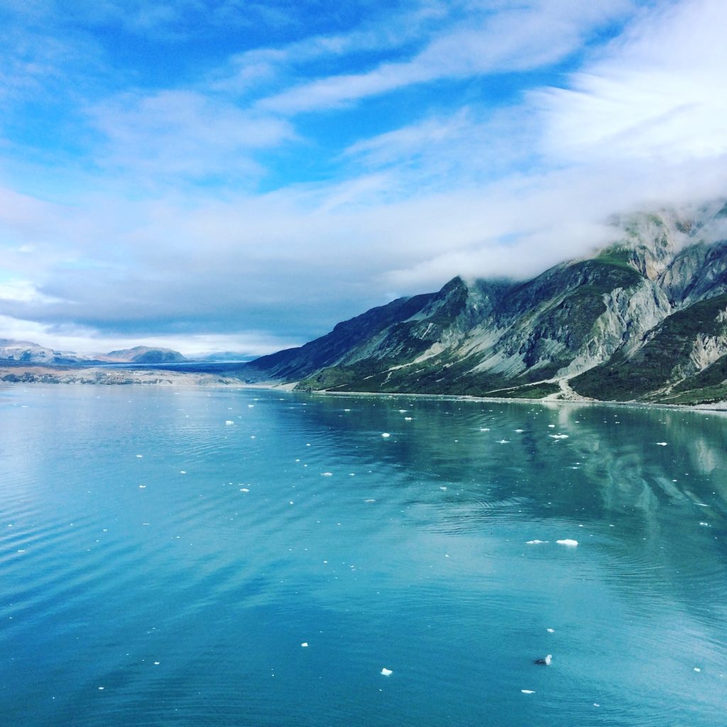 Alaska sea and sky